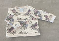 Floral Jumper - Cute Floral Design in Purple