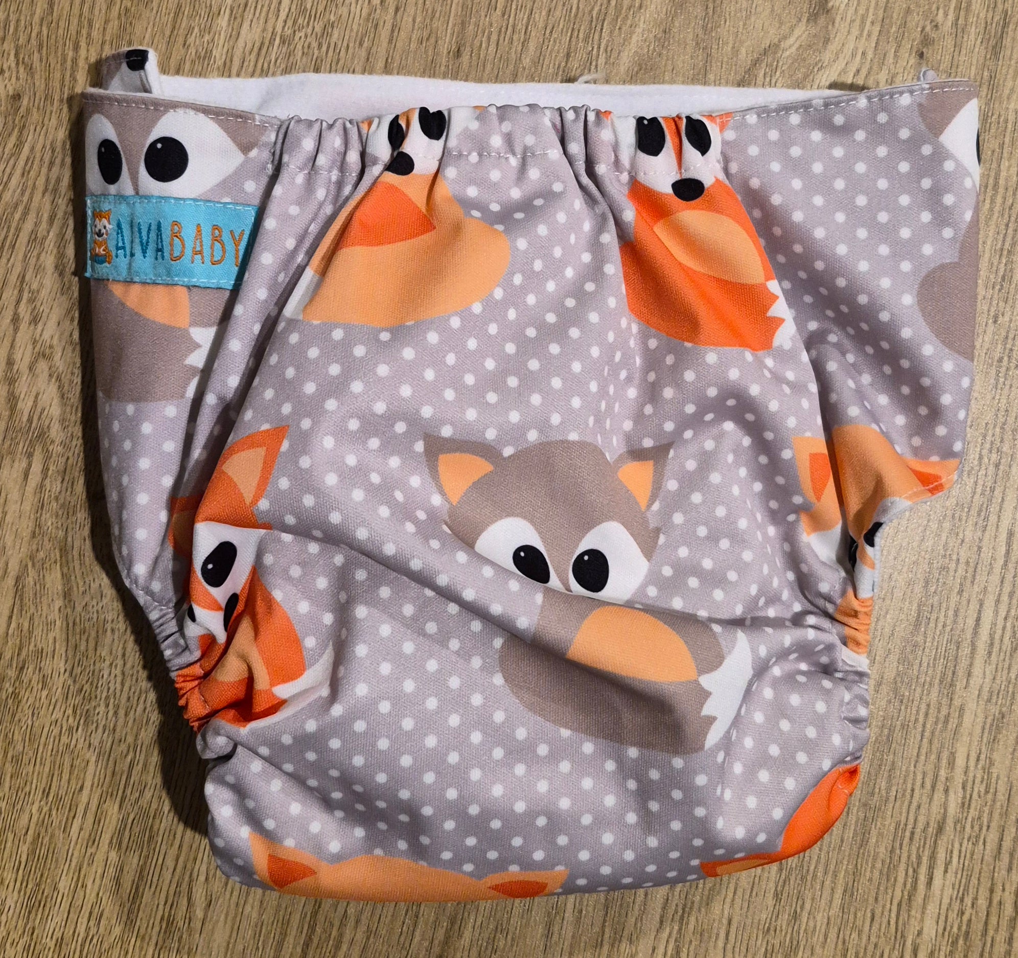 Alva Baby Fox Reusable Cloth Nappy