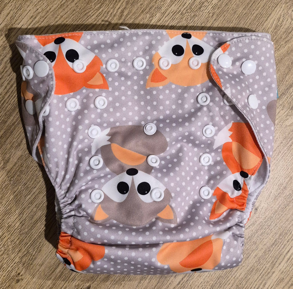Alva Baby Fox Reusable Cloth Nappy