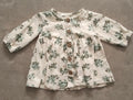 Long Sleeve Dress Top - Floral Autumn Style