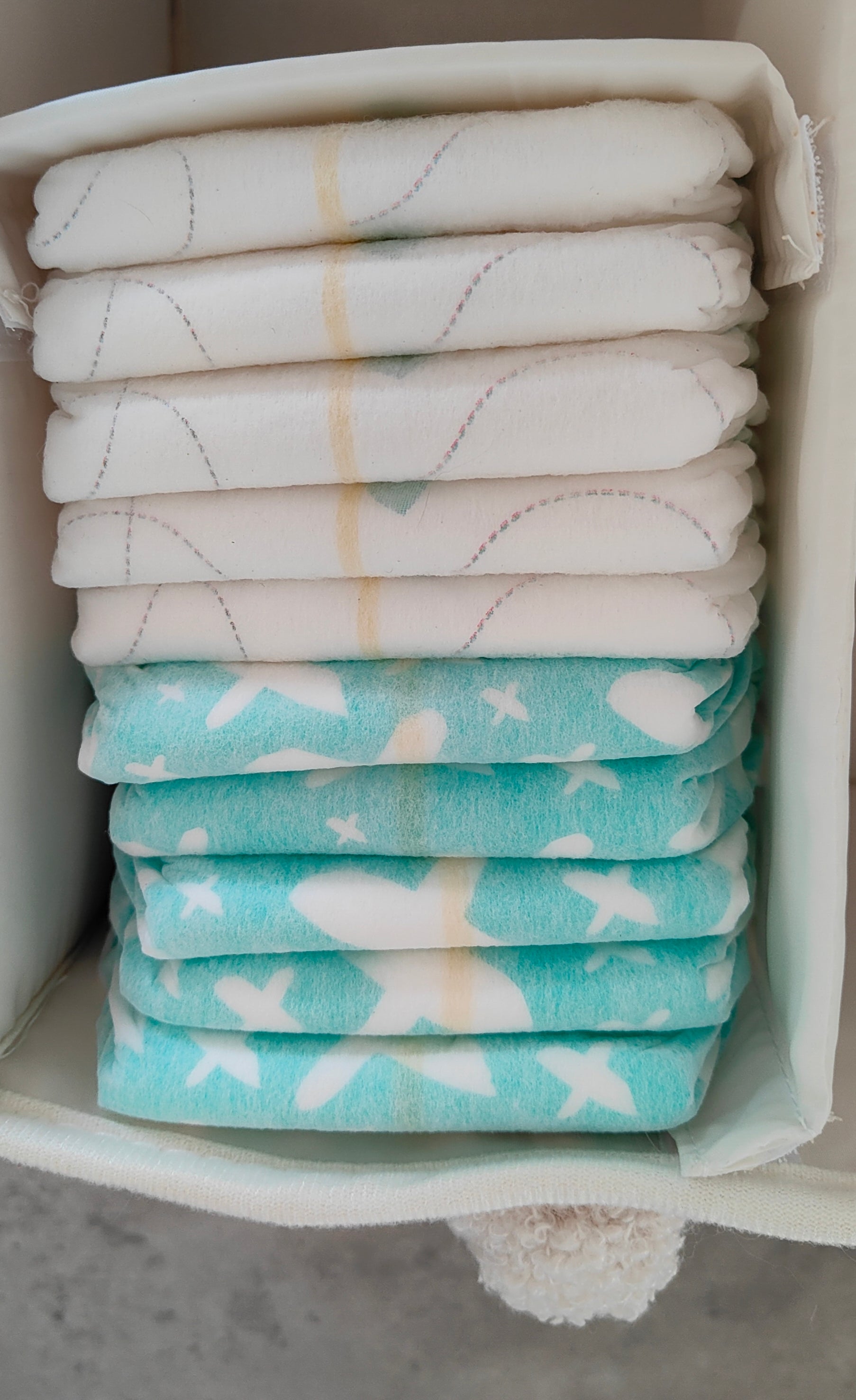 Green Nappy Caddy Essentials