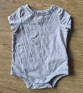Cotton On Baby Grey Short Sleeve Bodysuit