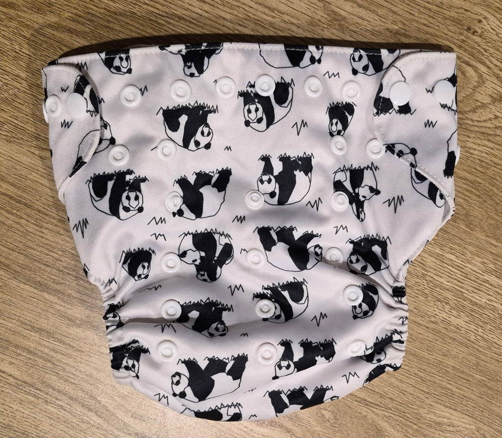 Bear & Moo Panda Reusable Nappy