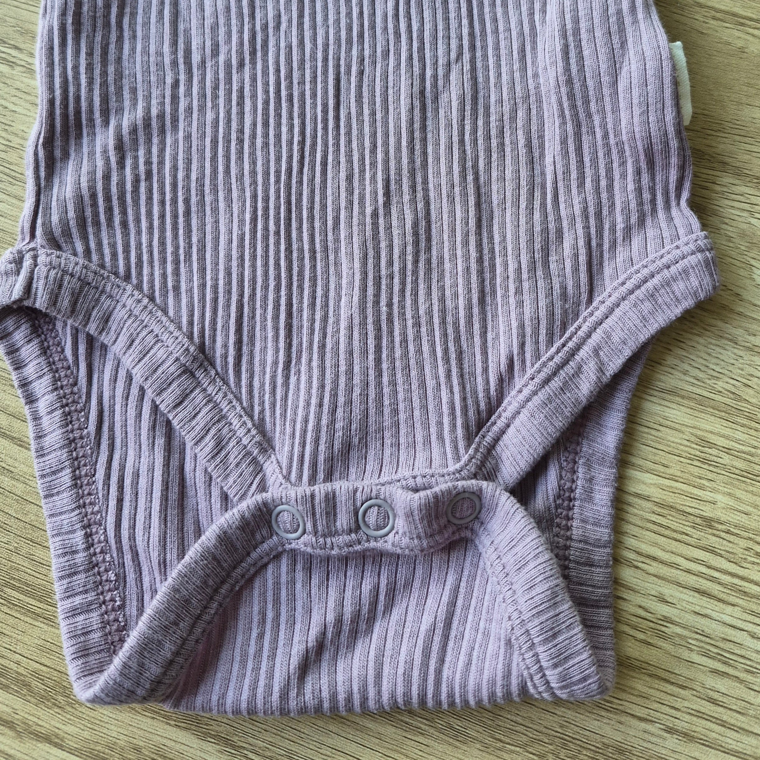Jamie Kay Ribbed Long Sleeve Purple Bodysuit