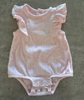 Baby Berry Pink Frill Short Sleeve Bodysuit