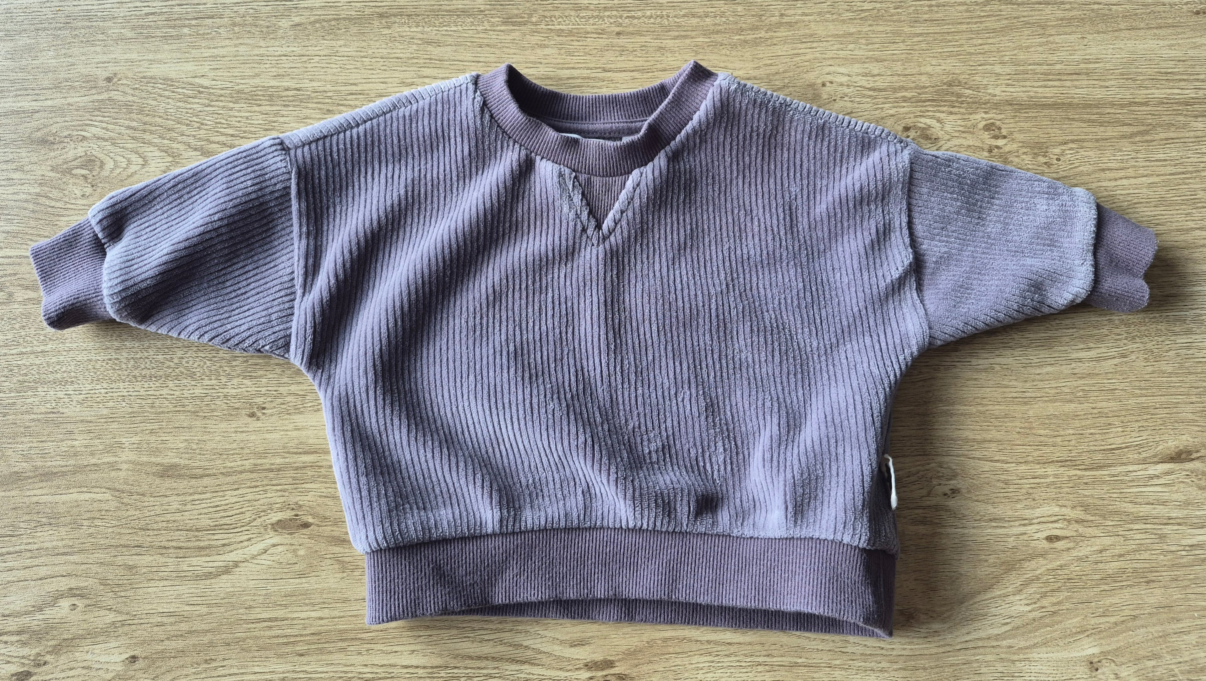 Cotton On Baby Charcoal Ribbed Jumper