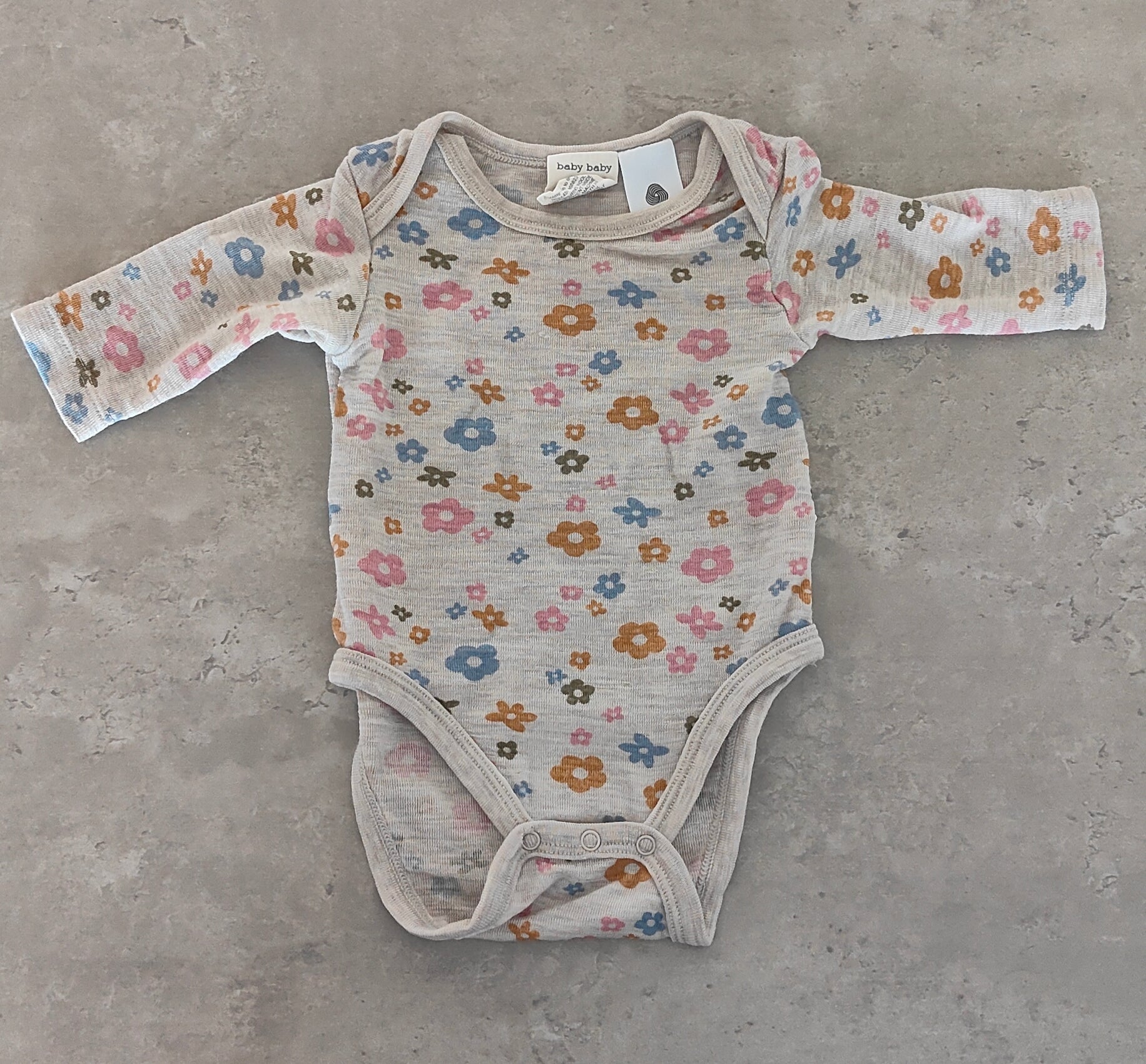 Baby Baby Merino Long Sleeve Bodysuit