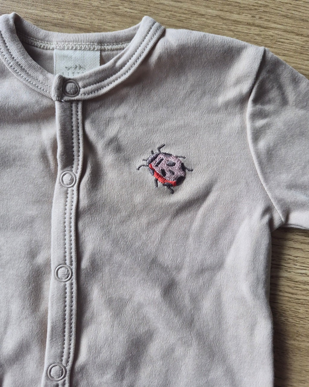 Little Bundle Lady Bird Button Down Long Sleeve Top