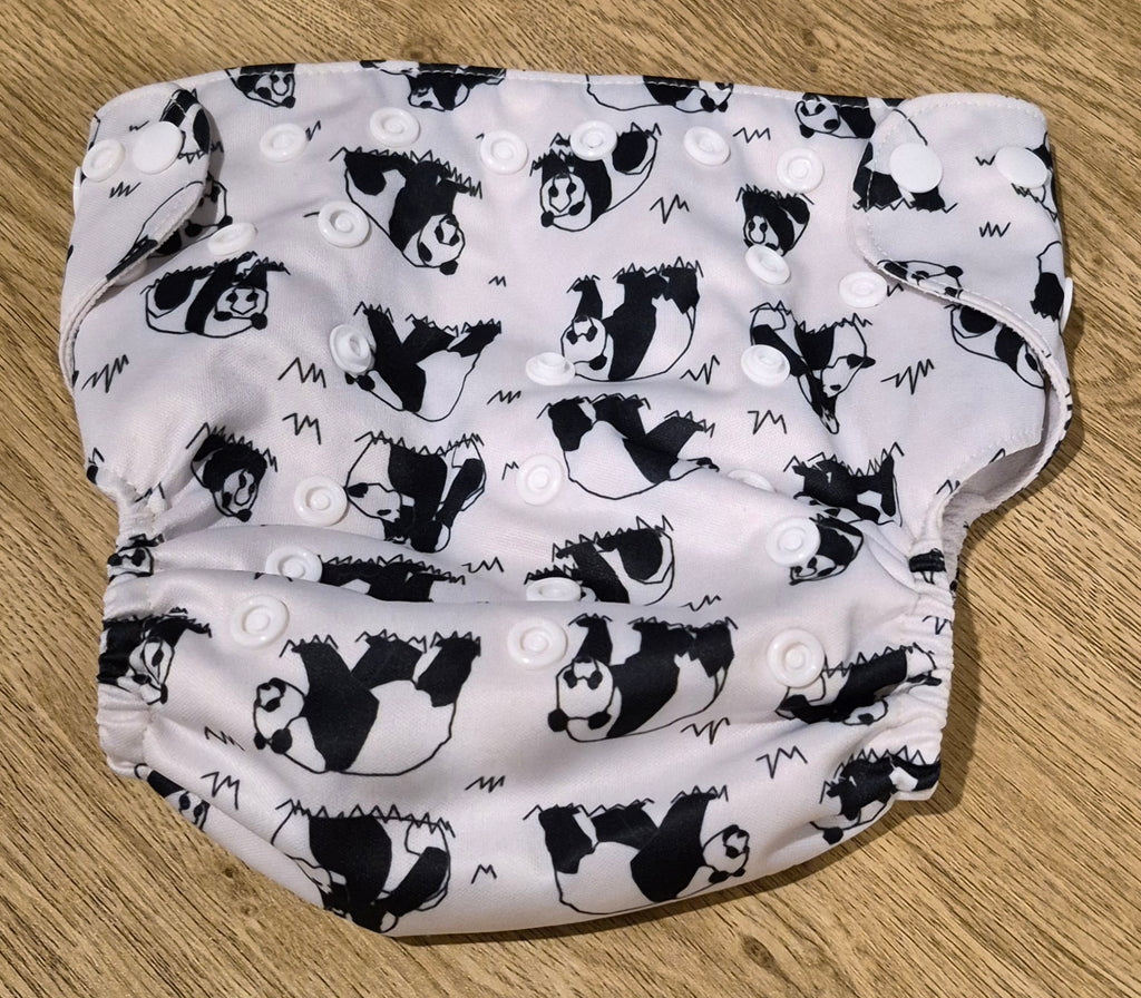 Bear & Moo Panda Reusable Nappy
