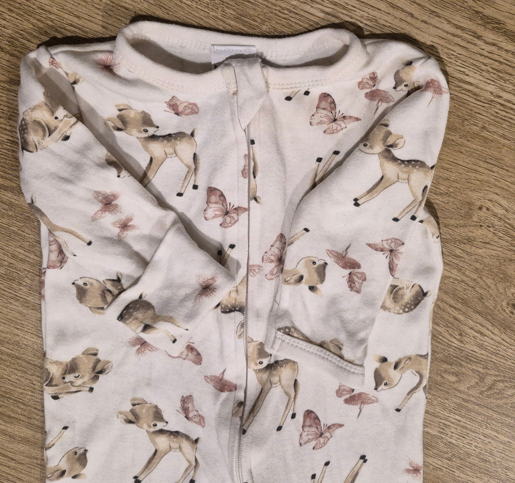 Baby Berry Reindeer & Butterfly design Onesie