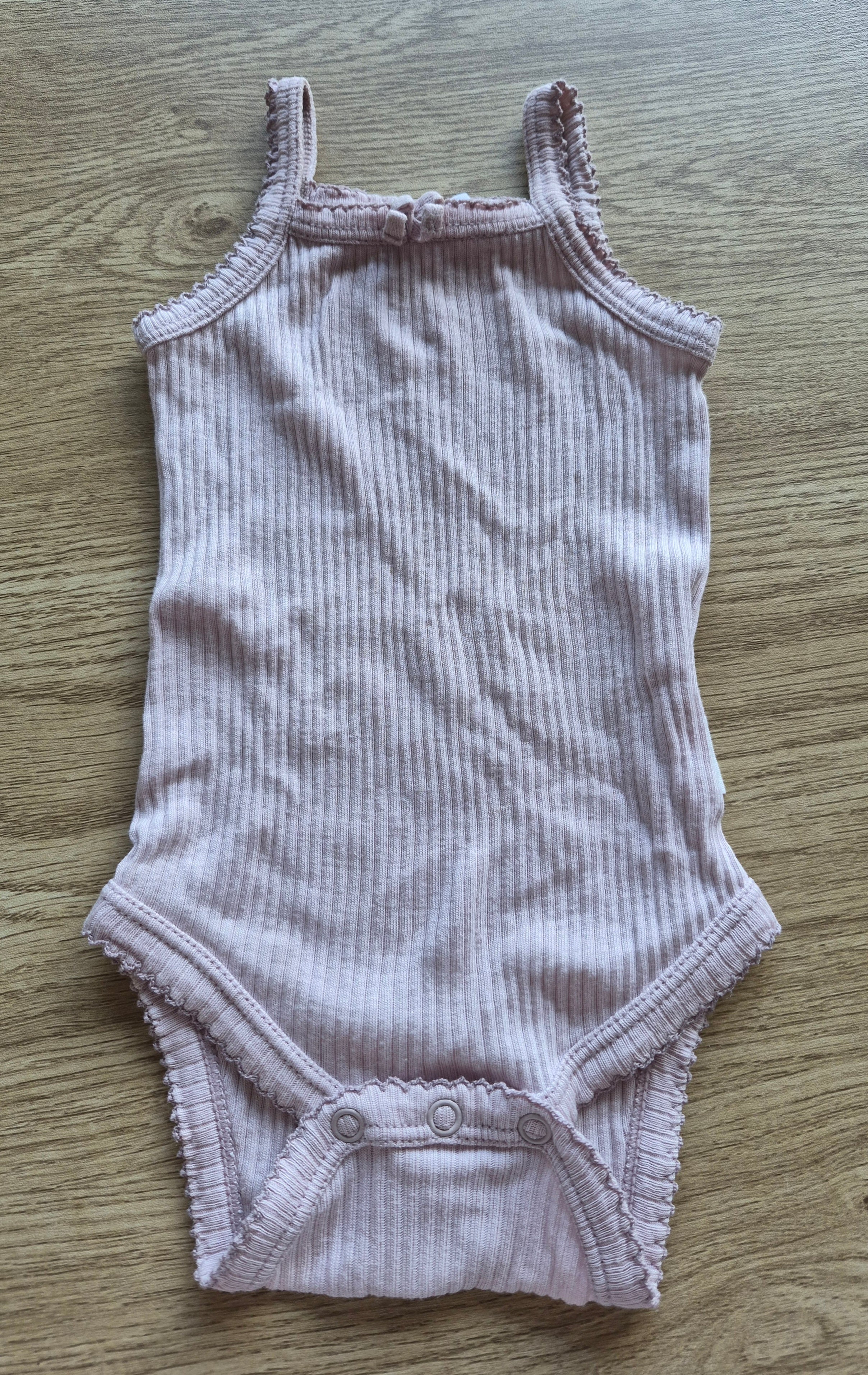 Jamie Kay Ribbed Trim Singlet Bodysuit
