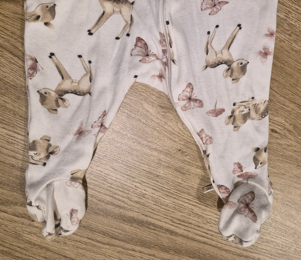 Baby Berry Reindeer & Butterfly design Onesie